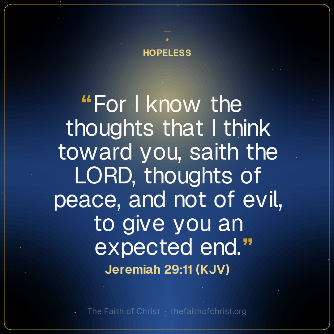 Jeremiah 29:11
